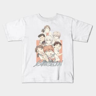 Evangelion Old School Kids T-Shirt